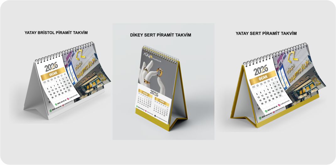 Piramit Takvim Görseli
