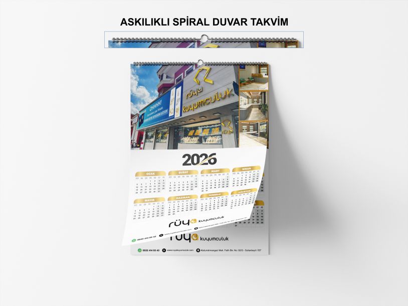 Spiral Takvim Görseli